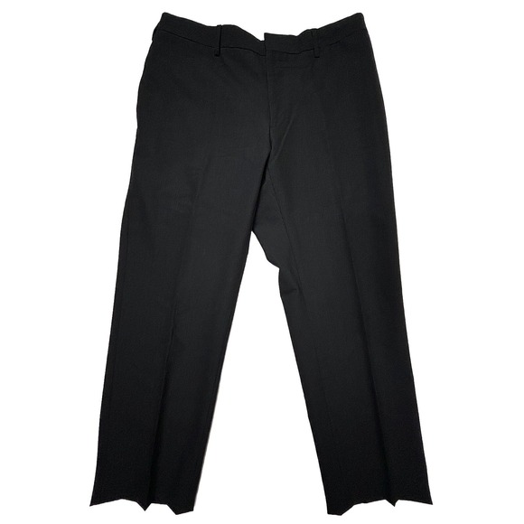 Prada‎ Black Dress Pants Menswear Trousers Made In Italy 54R - Picture 1 of 9